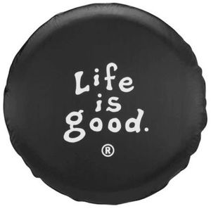Life Is Good Tire Cover